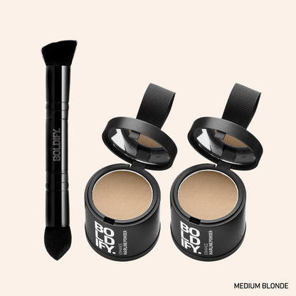 Double Hairline Powder Bundle with FREE Brush